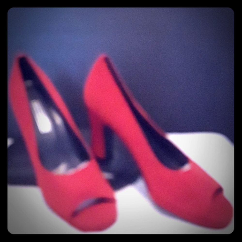 Red high heels